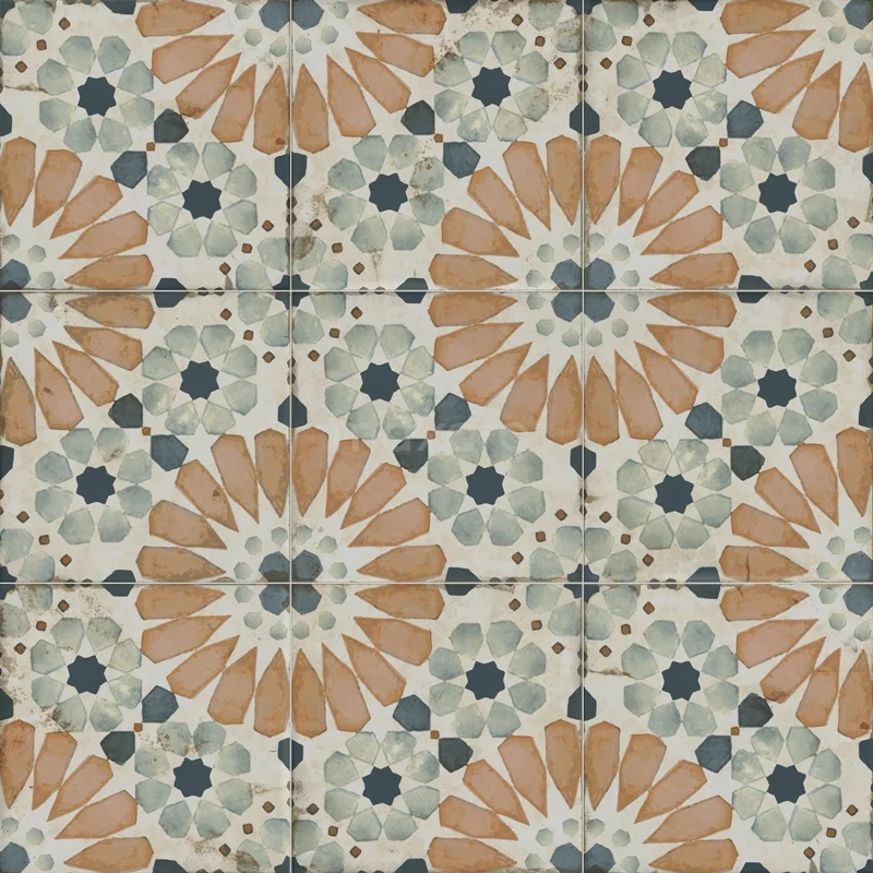 Tile sample, Floor tile/Wall tile, Vintage Flora 502-0601TS