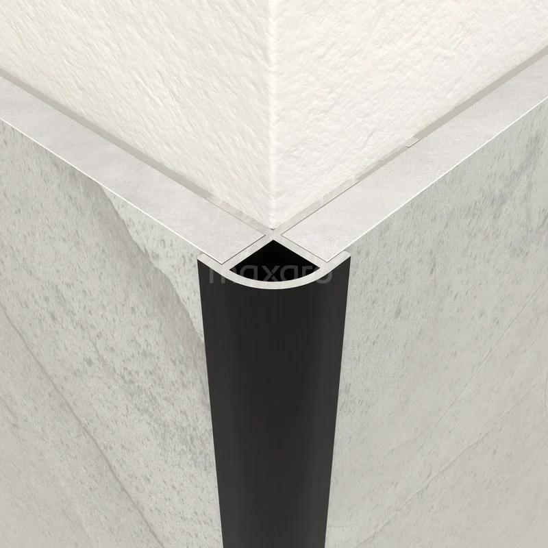 Corner profile wall panels | 280 cm | Brushed stainless steel | Aluminium WPP03-MB Corner profile wall panels | 280 cm | Brushed stainless steel | Aluminium WPP03-MB