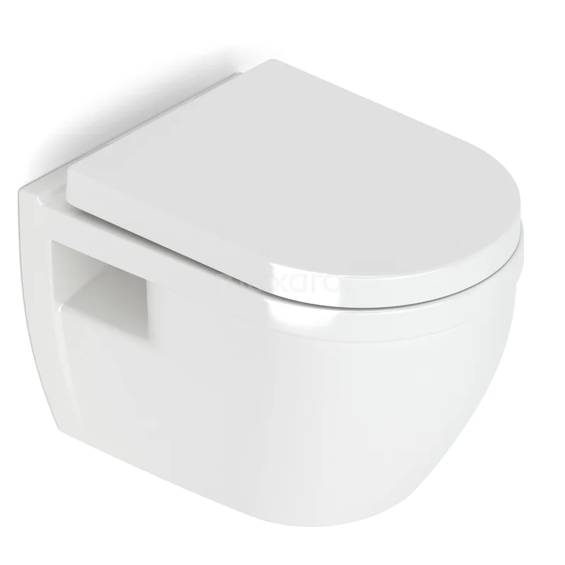 Hangtoilet Base Easy Clean Wit 300.0376