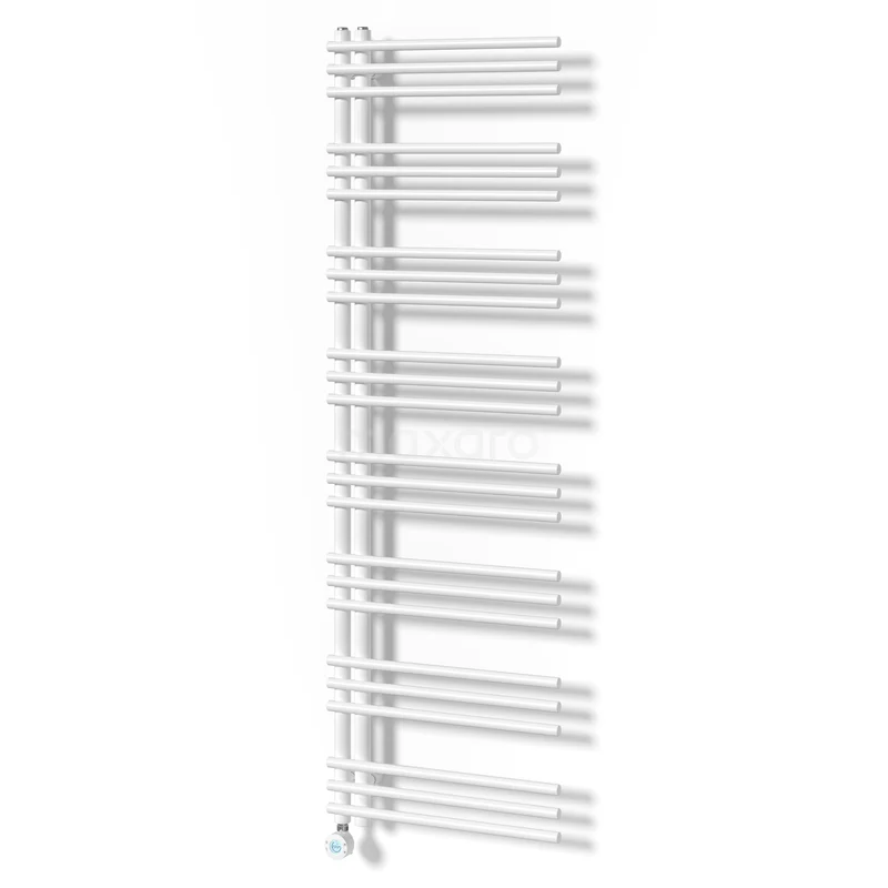 Oberon  Radiator Elektrisch | 55x174 cm Wit glans 629 W att Staal DR13-0517GWN-EN