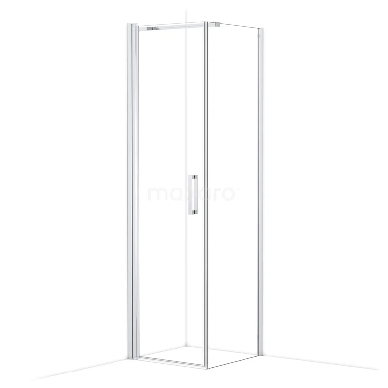 Diamond Douchecabine | 60x60 cm Chroom Helder glas Draaideur Vierkant CDA10606110CN Diamond Douchecabine | 60x60 cm Chroom Helder glas Draaideur Vierkant CDA10606110CN