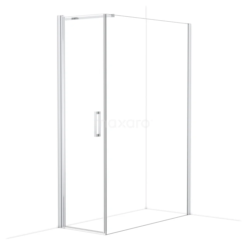 Diamond Douchecabine | 140x60 cm Chroom Helder glas Draaideur Rechthoek CDA10614110CN Diamond Douchecabine | 140x60 cm Chroom Helder glas Draaideur Rechthoek CDA10614110CN