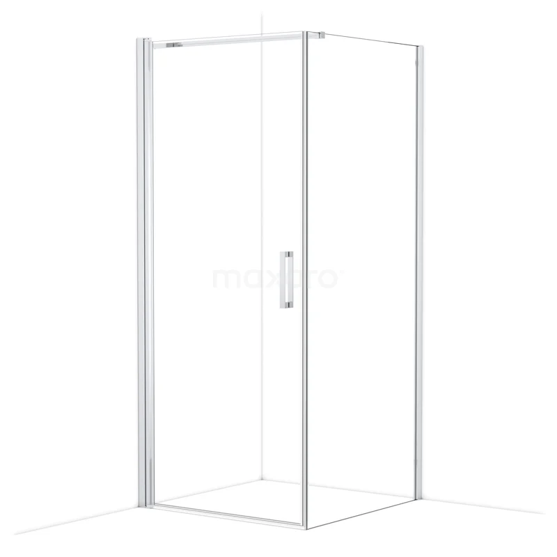 Diamond Douchecabine | 90x90 cm Chroom Helder glas Draaideur Vierkant CDA10909110CN Diamond Douchecabine | 90x90 cm Chroom Helder glas Draaideur Vierkant CDA10909110CN