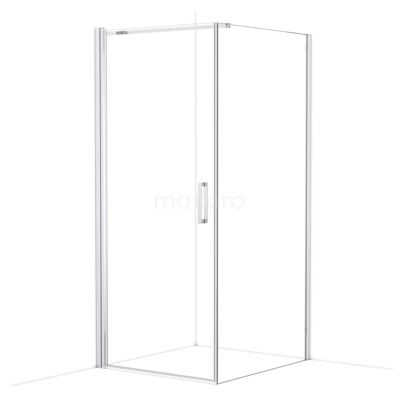 Diamond Douchecabine | 100x90 cm Chroom Helder glas Draaideur Rechthoek CDA10910110CN Diamond Douchecabine | 100x90 cm Chroom Helder glas Draaideur Rechthoek CDA10910110CN