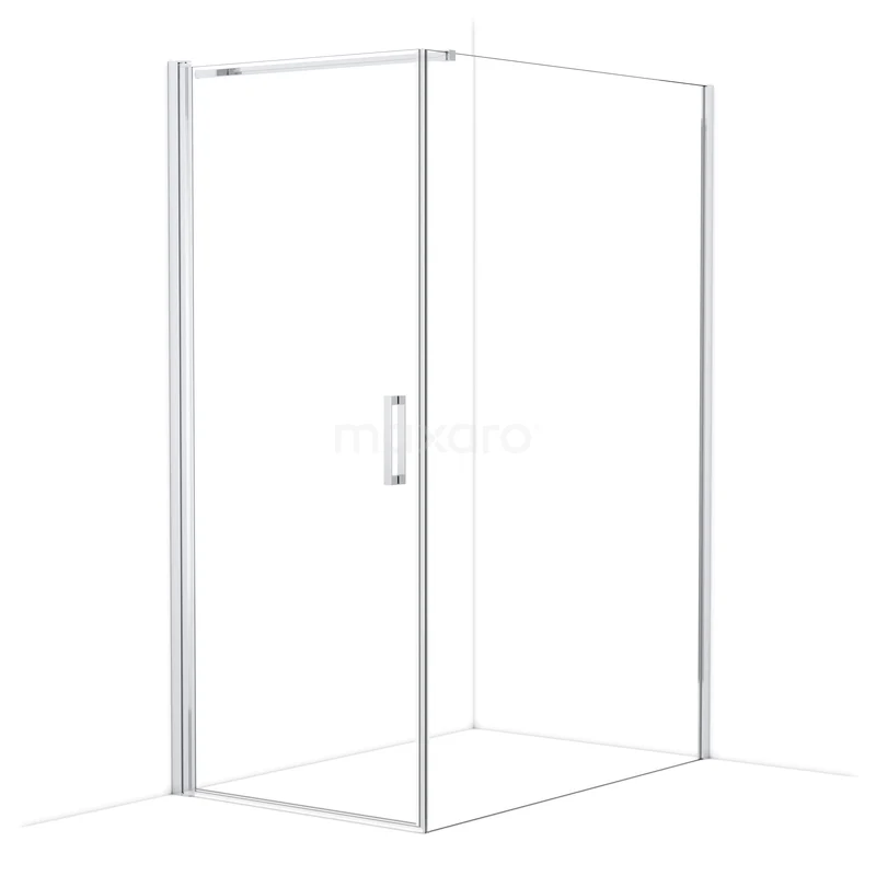 Diamond Douchecabine | 140x90 cm Chroom Helder glas Draaideur Rechthoek CDA10914110CN Diamond Douchecabine | 140x90 cm Chroom Helder glas Draaideur Rechthoek CDA10914110CN