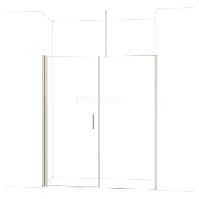 Product DDC109091710BR DDC109091710BR Glas Duschtür mit Aluminiumrahmen, Klarglas, Schiebemechanismus. Perfekt für einen modernen Badezimmerstil.