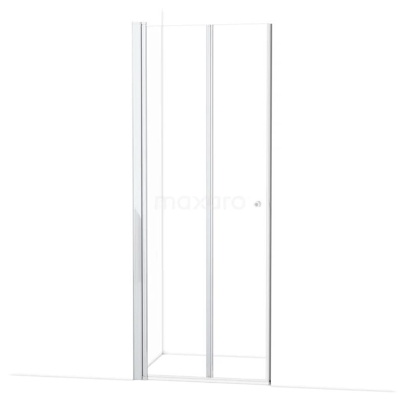 Zircon Comfort Douchedeur | 90 cm Chroom Helder glas Vouwdeur S1892_0926L