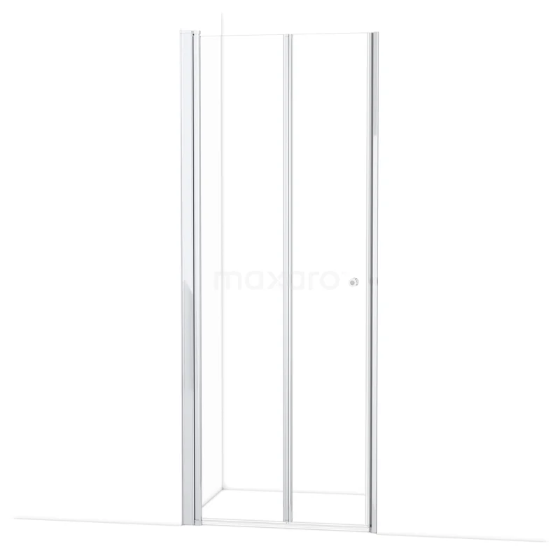 Zircon Comfort Douchedeur | 90 cm Chroom Helder glas Vouwdeur S1892_0927L