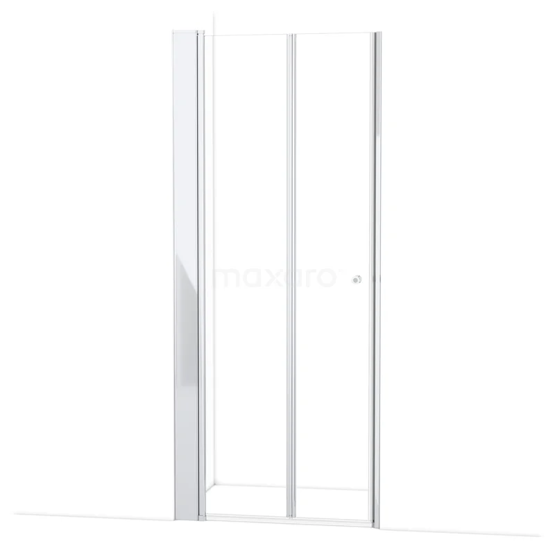 Zircon Comfort Douchedeur | 95 cm Chroom Helder glas Vouwdeur S3892_0927L