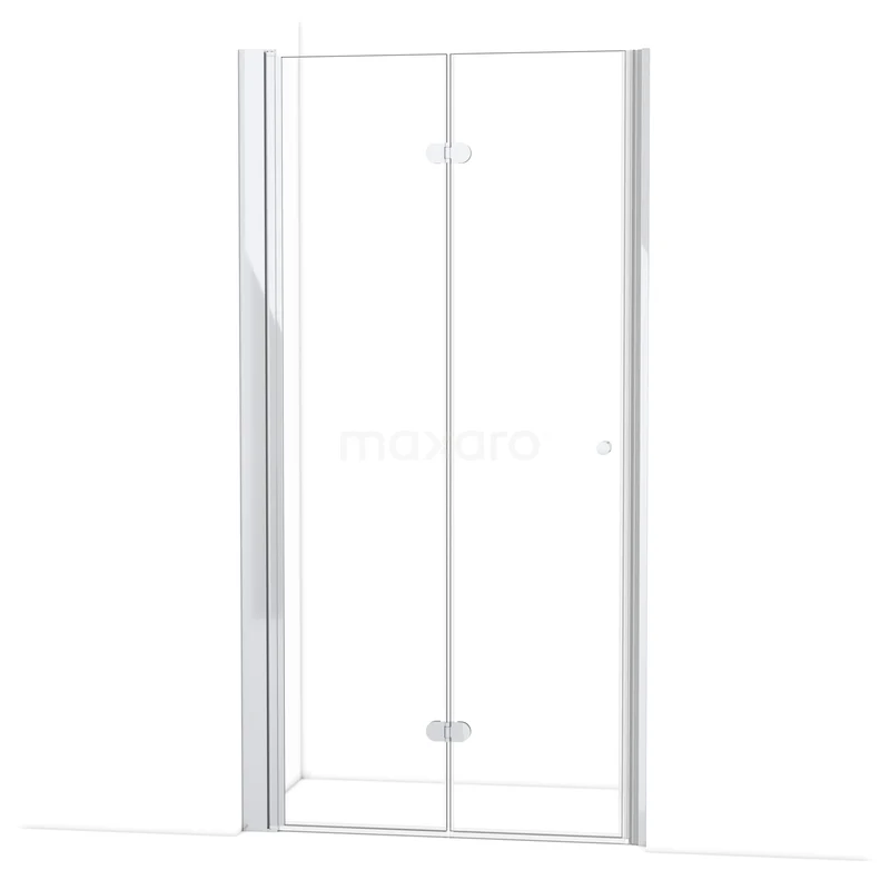 Diamond Douchedeur | 110 cm Chroom Helder glas Vouwdeur DDV102230C