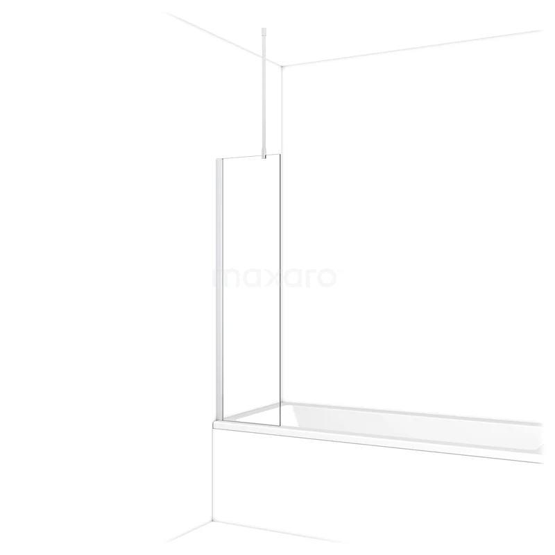 Diamond Badwand | 40 cm Chroom Helder glas BDA04710C