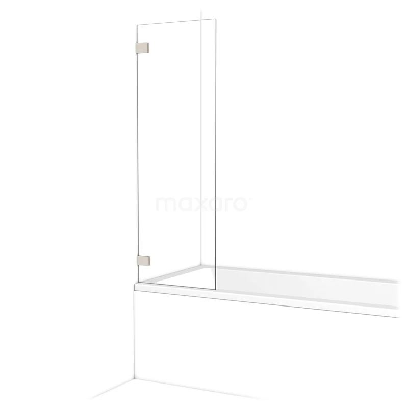 Diamond Badwand | 50 cm Rvs Helder glas BDA05220BR