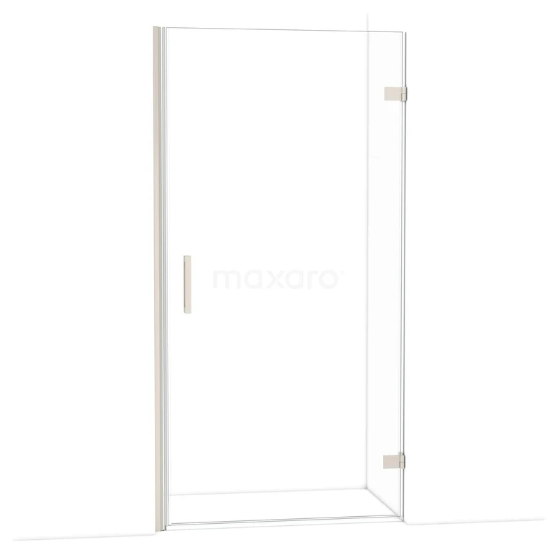 Diamond Duschtüren DDA2210220BR Glasdusche mit chromierten Scharnieren und Haltegriff, geeignet für eine moderne Badezimmergestaltung.