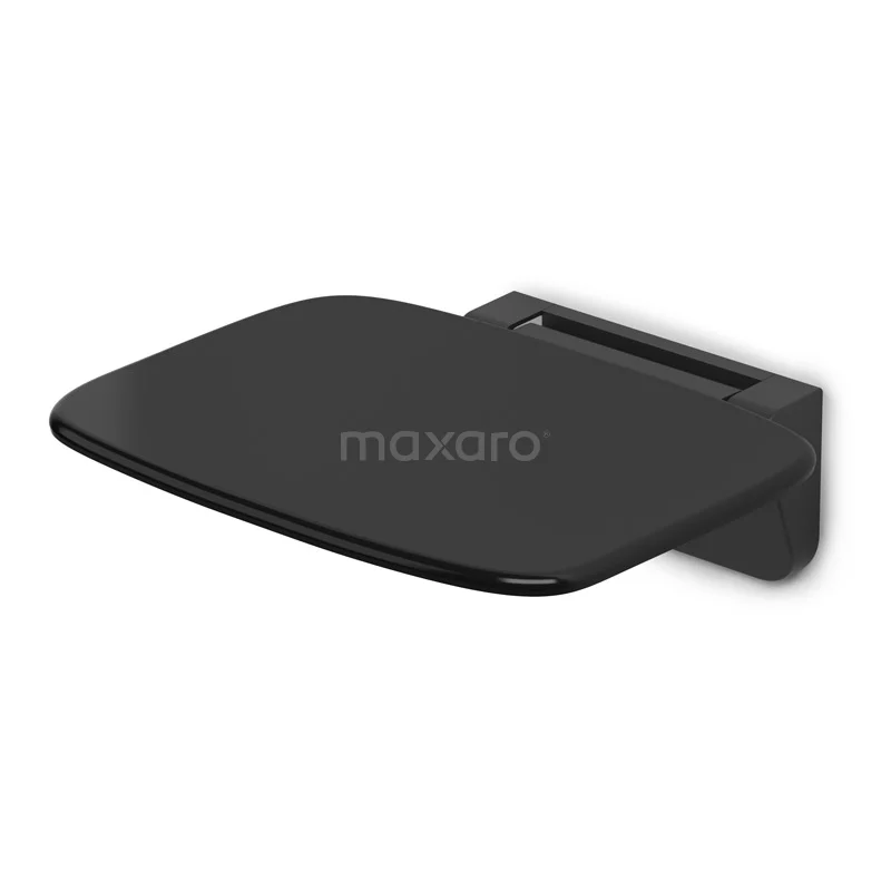 Shower seat Matte Black Wall-mounted DS-001M