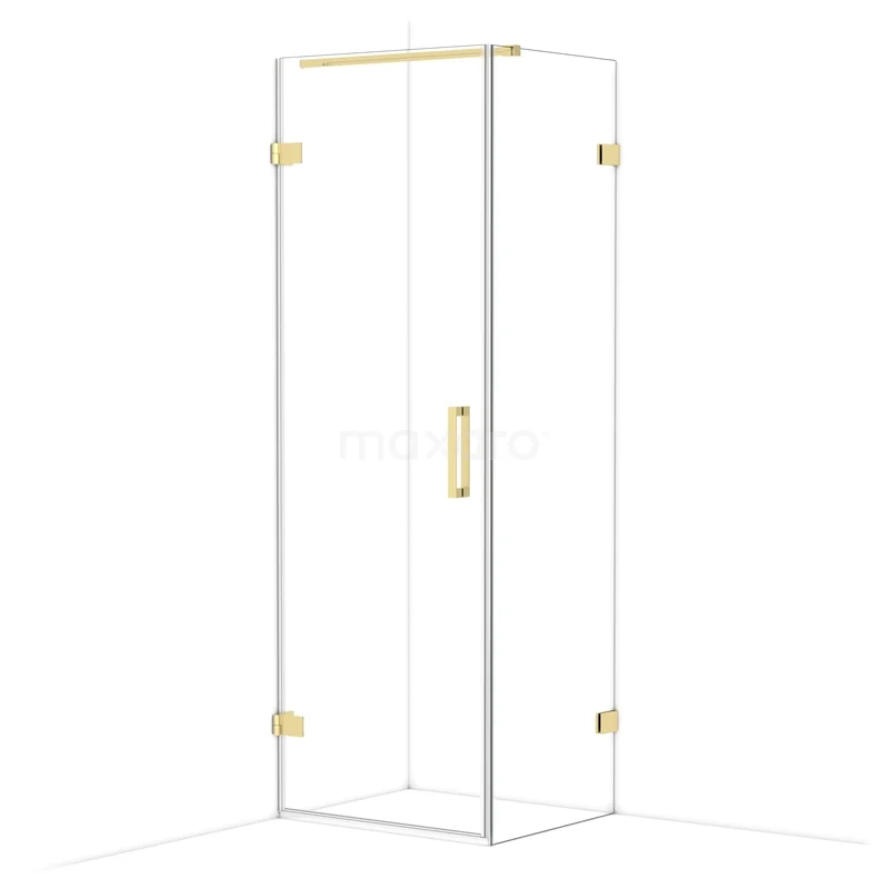 Diamond Shower enclosure | 70x60 cm Glanzend lichtgoud Clear glass Pivot door Rectangle CDA210706120GLG Diamond Shower enclosure | 70x60 cm Glanzend lichtgoud Clear glass Pivot door Rectangle CDA210706120GLG