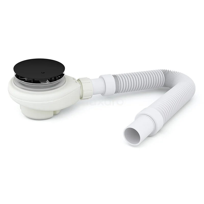 Siphon & drain hose High Shower tray and Steam showers Black TS54016M