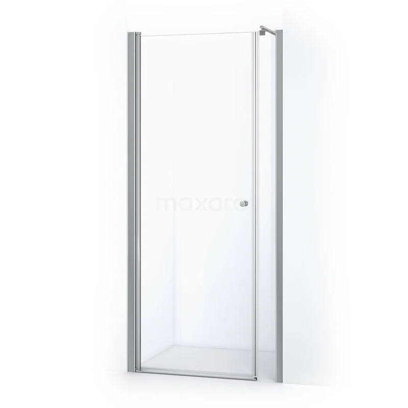 Zircon Comfort Shower door | 115 cm Chrome Clear glass Pivot door DW-0309013