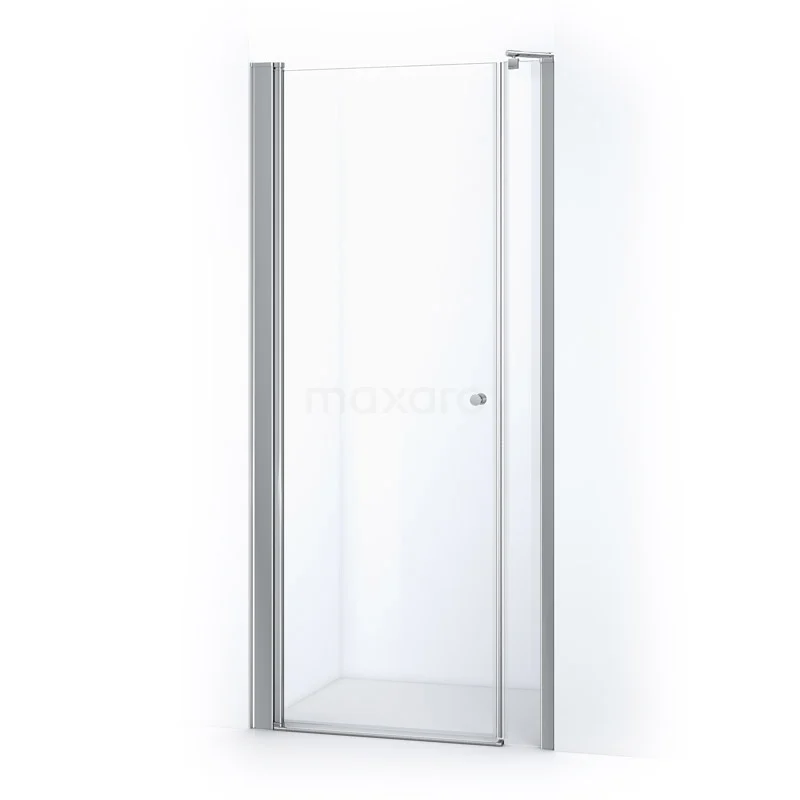 Zircon Comfort Shower door | 120 cm Chrome Clear glass Pivot door DW-0309111
