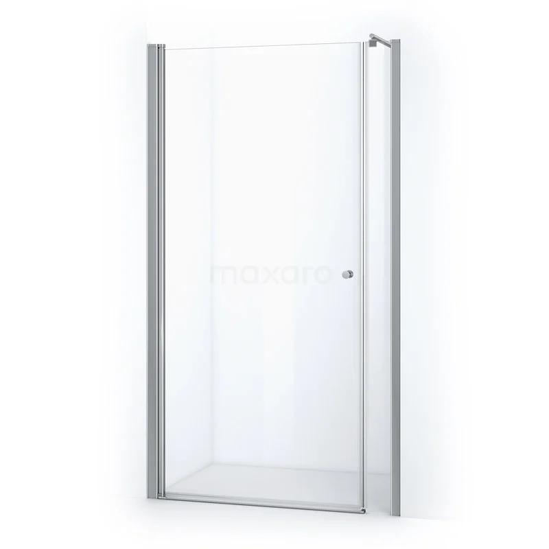 Zircon Comfort Shower door | 115 cm Chrome Clear glass Pivot door DW-0210013