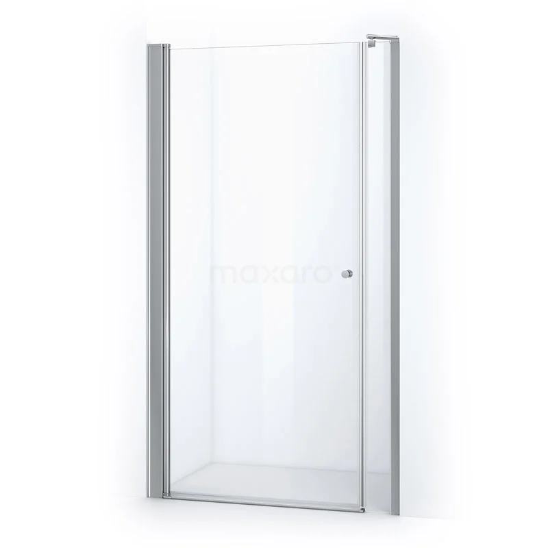 Duschwand Zircon Comfort 130cm aus klarem Sicherheitsglas Chrom DW-0310111 Glasene Duschtür mit silberner Umrandung, elegantes Design, ideal für moderne Bäder.