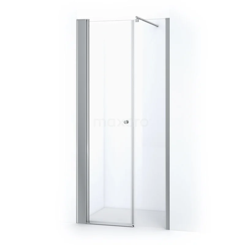 Zircon Comfort Shower door | 120 cm Chrome Clear glass Pivot door DW-0507213