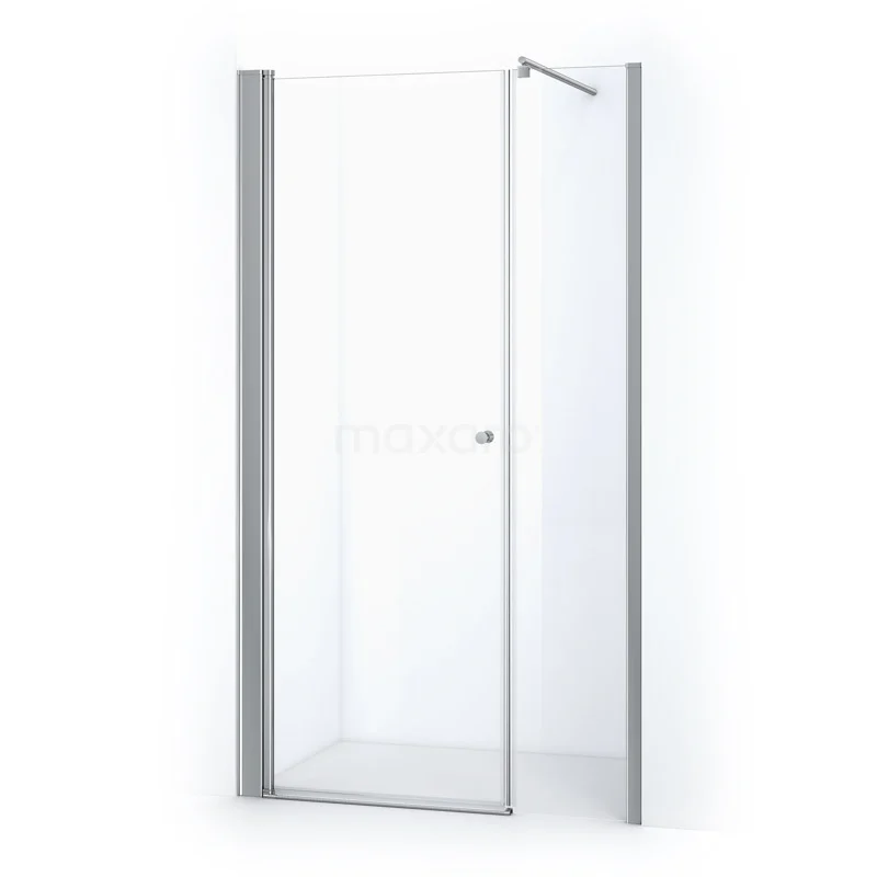 Zircon Comfort Shower door | 120 cm Chrome Clear glass Pivot door DW-0408113