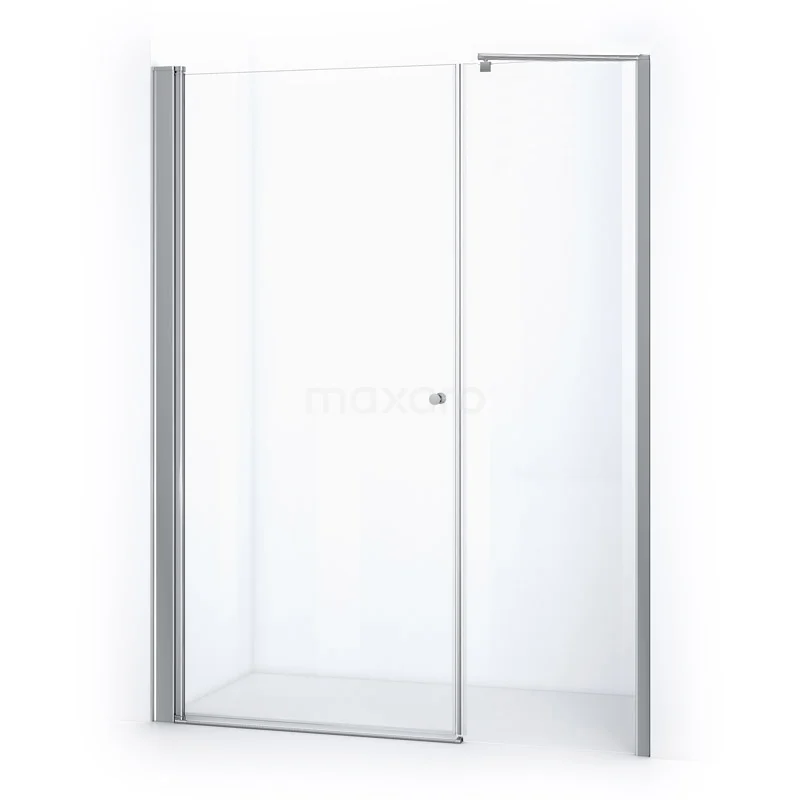 Zircon Comfort Shower door | 170 cm Chrome Clear glass Pivot door DW-0710111