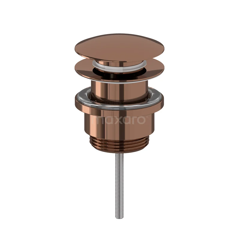 Afvoerplug Afsluitbaar Glanzend Koper Rond 99.000.404GKP Afvoerplug Afsluitbaar Glanzend Koper Rond 99.000.404GKP