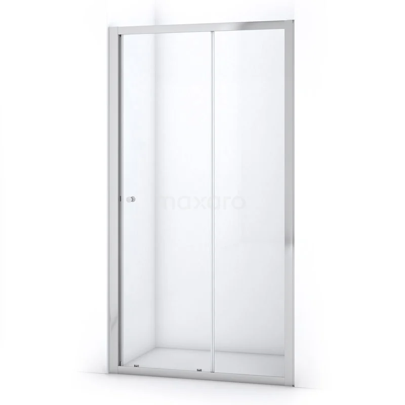Ruby Allure Shower door | 100 cm Chrome Clear glass Sliding door S0850-1000CN