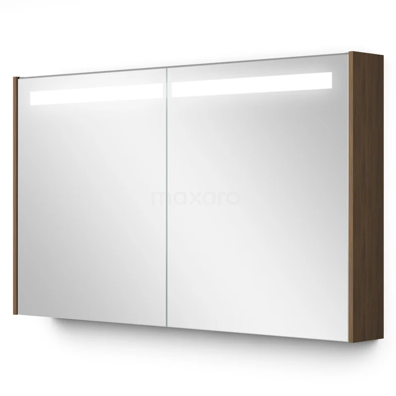 Mirror Cabinet With Lighting Modulo 120x70 Walnut K99-1200-59008-65 Mirror Cabinet With Lighting Modulo 120x70 Walnut K99-1200-59008-65