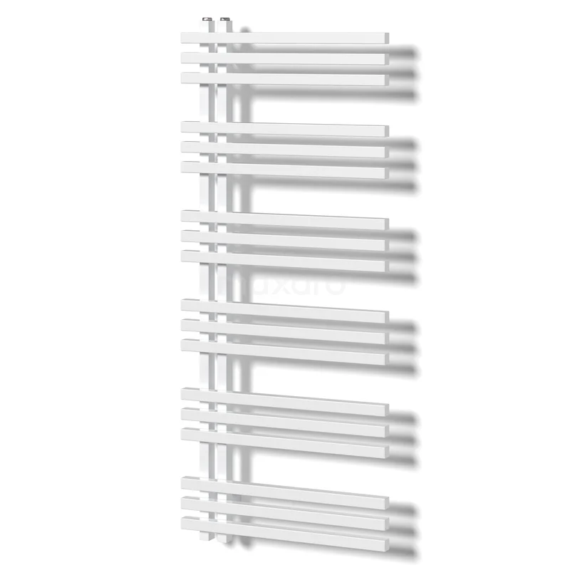 Kepler Handdoekradiator | 55x130 cm Hoogglans wit 1001 Watt Aluminium Centrale verwarming DR63_0513GWN Kepler Handdoekradiator | 55x130 cm Hoogglans wit 1001 Watt Aluminium Centrale verwarming DR63_0513GWN