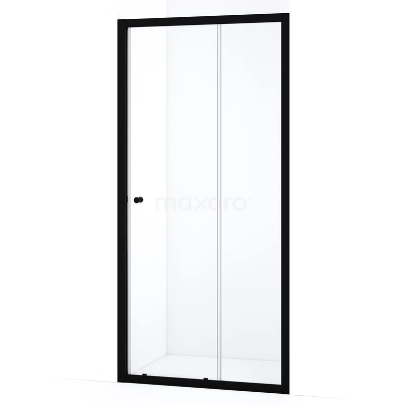 Ruby Allure Douchedeur | 100 cm Mat zwart Helder glas Schuifdeur S0820-1000MN Ruby Allure Douchedeur | 100 cm Mat zwart Helder glas Schuifdeur S0820-1000MN