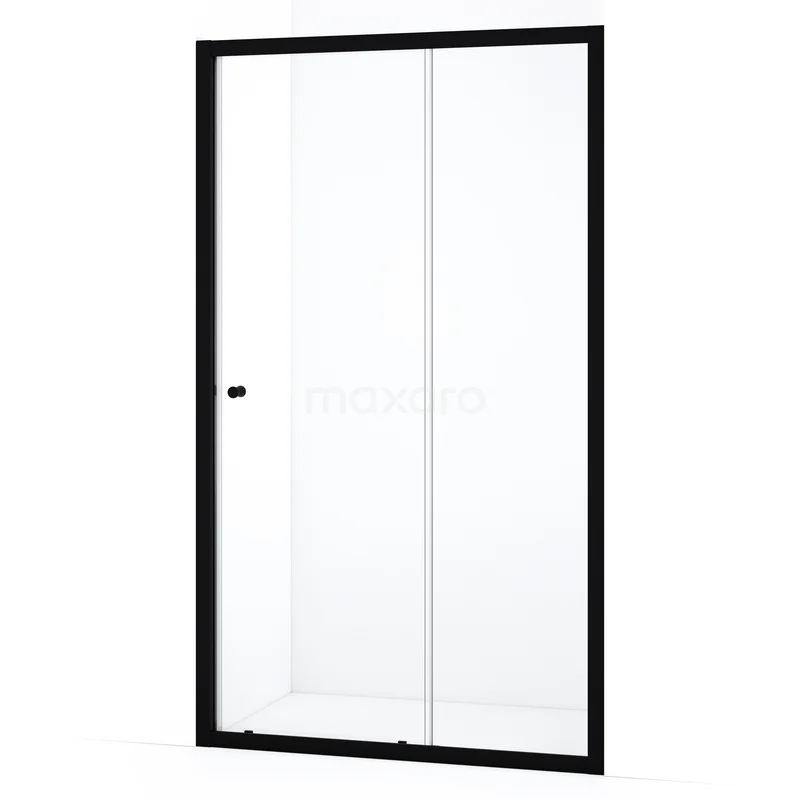 Ruby Allure Douchedeur | 120 cm Mat zwart Helder glas Schuifdeur S0820-1200MN Ruby Allure Douchedeur | 120 cm Mat zwart Helder glas Schuifdeur S0820-1200MN