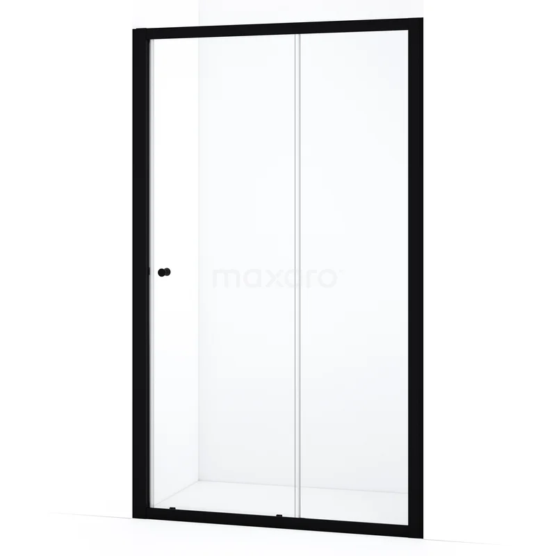 Ruby Allure Douchedeur | 120 cm Mat zwart Helder glas Schuifdeur S0850-1200MN Ruby Allure Douchedeur | 120 cm Mat zwart Helder glas Schuifdeur S0850-1200MN