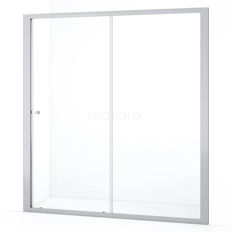 Ruby Allure Duschtür | 185 cm Chrom Klarglas Schiebetür S0880-1800C Ruby Allure Duschtür | 185 cm Chrom Klarglas Schiebetür S0880-1800C