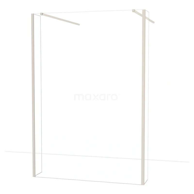 Diamond Inloopdouche | 135 cm Rvs Helder glas Vrijstaande wand met zijwanden IDG140380BR Diamond Inloopdouche | 135 cm Rvs Helder glas Vrijstaande wand met zijwanden IDG140380BR