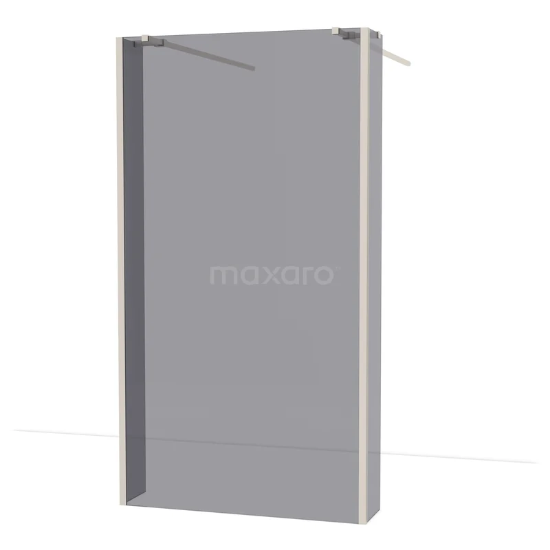 Diamond begehbare Dusche | 105 cm Edelstahl Freistehende Wand mit Seitenwänden IDG110361BR Diamond begehbare Dusche | 105 cm Edelstahl Freistehende Wand mit Seitenwänden IDG110361BR
