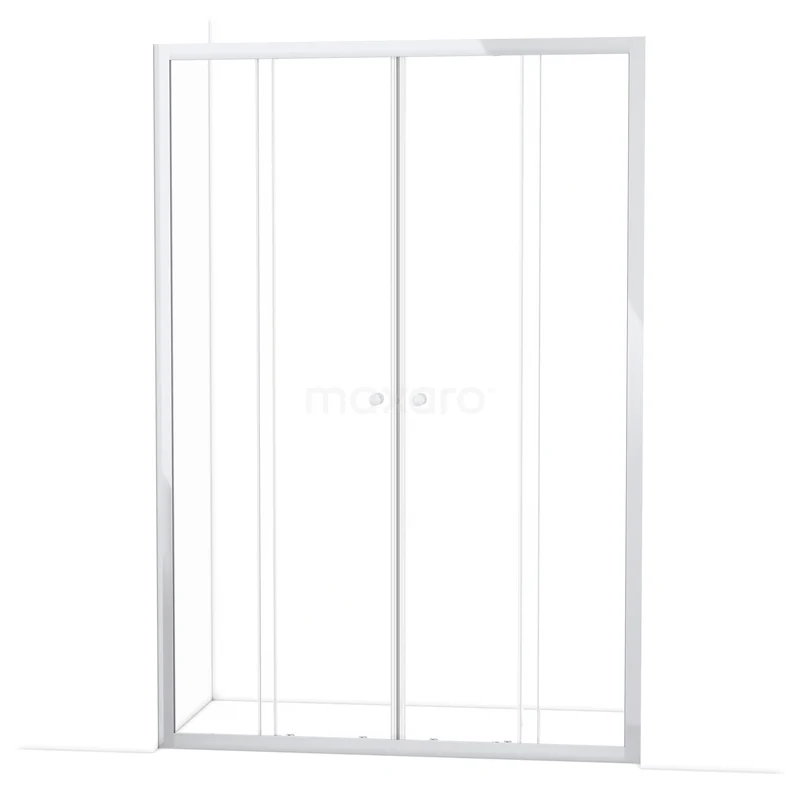 Ruby Allure Douchedeur | 140 cm Chroom Helder glas Schuifdeur S1620-1400C Ruby Allure Douchedeur | 140 cm Chroom Helder glas Schuifdeur S1620-1400C