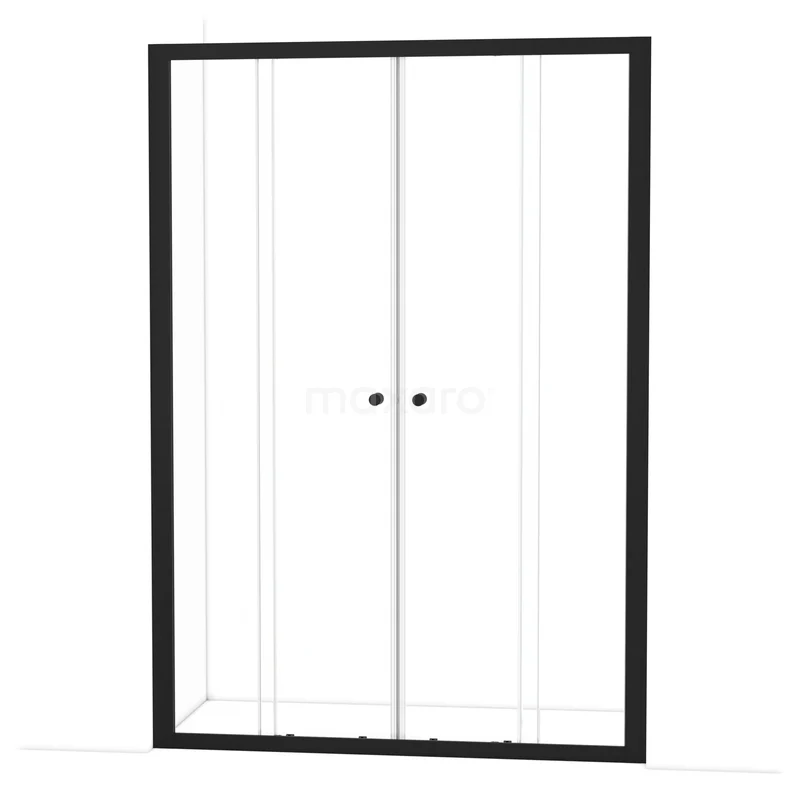 Ruby Allure Douchedeur | 140 cm Mat zwart Helder glas Schuifdeur S1650-1400M Ruby Allure Douchedeur | 140 cm Mat zwart Helder glas Schuifdeur S1650-1400M