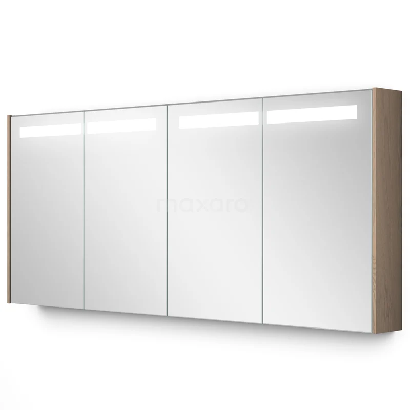 Spiegelschrank mit Beleuchtung Modulo 157.6x70 Eiche Natur K99-1600-59008-61 Spiegelschrank mit Beleuchtung Modulo 157.6x70 Eiche Natur K99-1600-59008-61