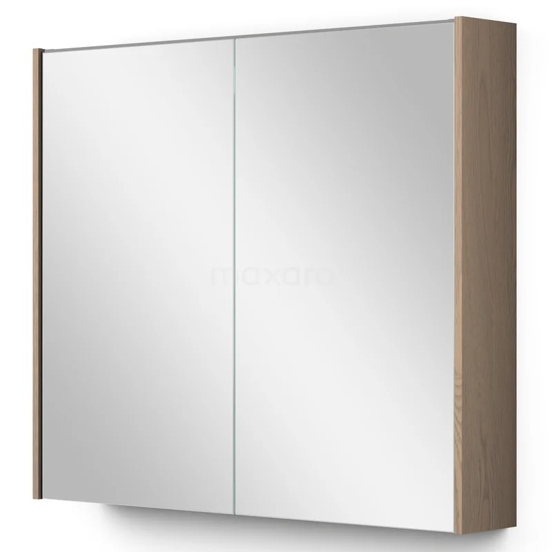 Spiegelschrank mit Beleuchtung Modulo 80x70 Eiche Natur K99-0800-59009-61 Spiegelschrank mit Beleuchtung Modulo 80x70 Eiche Natur K99-0800-59009-61