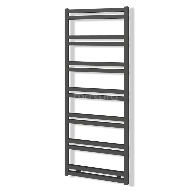 Sirius Towel radiator | 50x127.6 cm Dark grey 733 W att Aluminium Central heating DR66_0512RDN