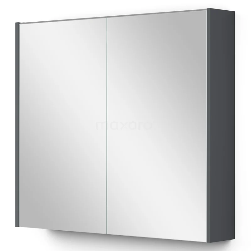 Mirror cabinet with lighting Modulo 80x70cm Dark grey K99-0800-59009-06