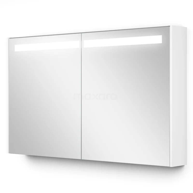 Mirror cabinet with lighting Modulo 120x70cm Matte white K99-1200-59008-05
