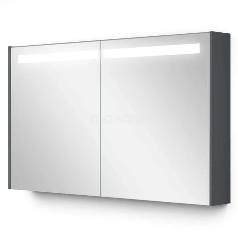 Mirror cabinet with lighting Modulo 120x70cm Dark grey K99-1200-59008-06