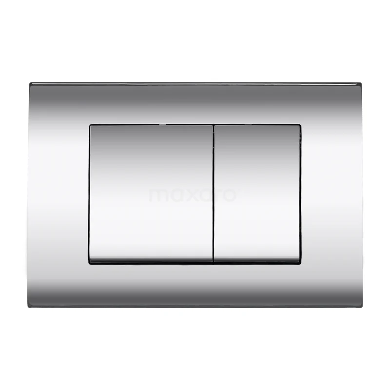 Flush plate Toilet | Glossy chrome KSW001BGC