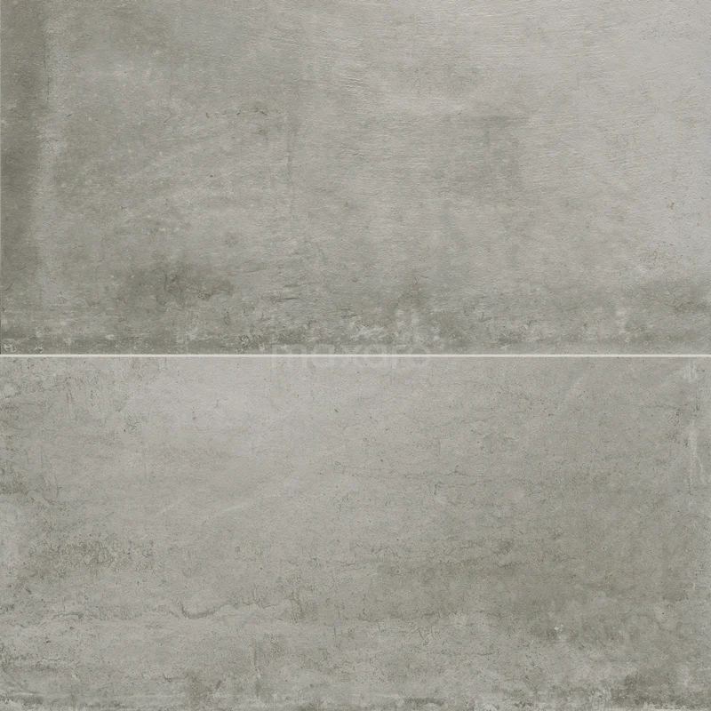Roots Tempest Vloer-/Wandtegel | 60x120 cm Grijs Betonlook 304-020401 Grijze rechthoekige keramische tegels met betonlook voor stijlvolle badkamerwand of vloer, modern design uit premium serie.