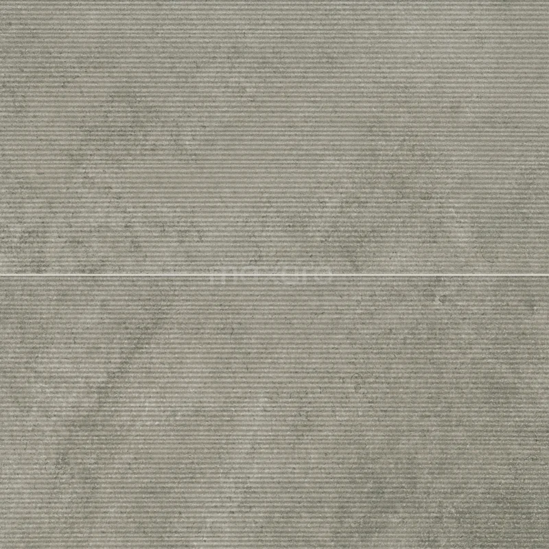 Bodenfliese/Wandfliese Pavera Gris Relief 30x60cm Natursteinoptik Grau Rektifiziert 303-060302 Graue keramische Badezimmerfliese mit Betonlook und mattem Oberfläche, ideal für eine moderne Badezimmergestaltung.