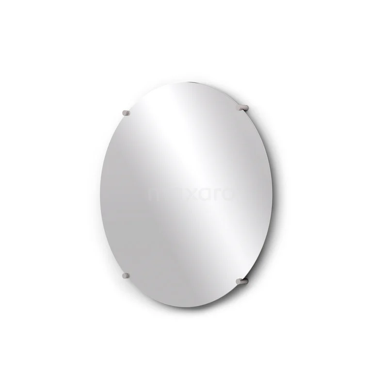 Bathroom mirror Solo 60cm Round Mirror holders Stainless steel M25-0620BR