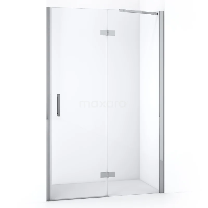 Duschtür Diamond 110cm Klar Sicherheitsglas Chrom DDB22651210C Glasene Duschtür mit silberfarbenem Rahmen, elegantes Design, ideal für moderne Bäder.